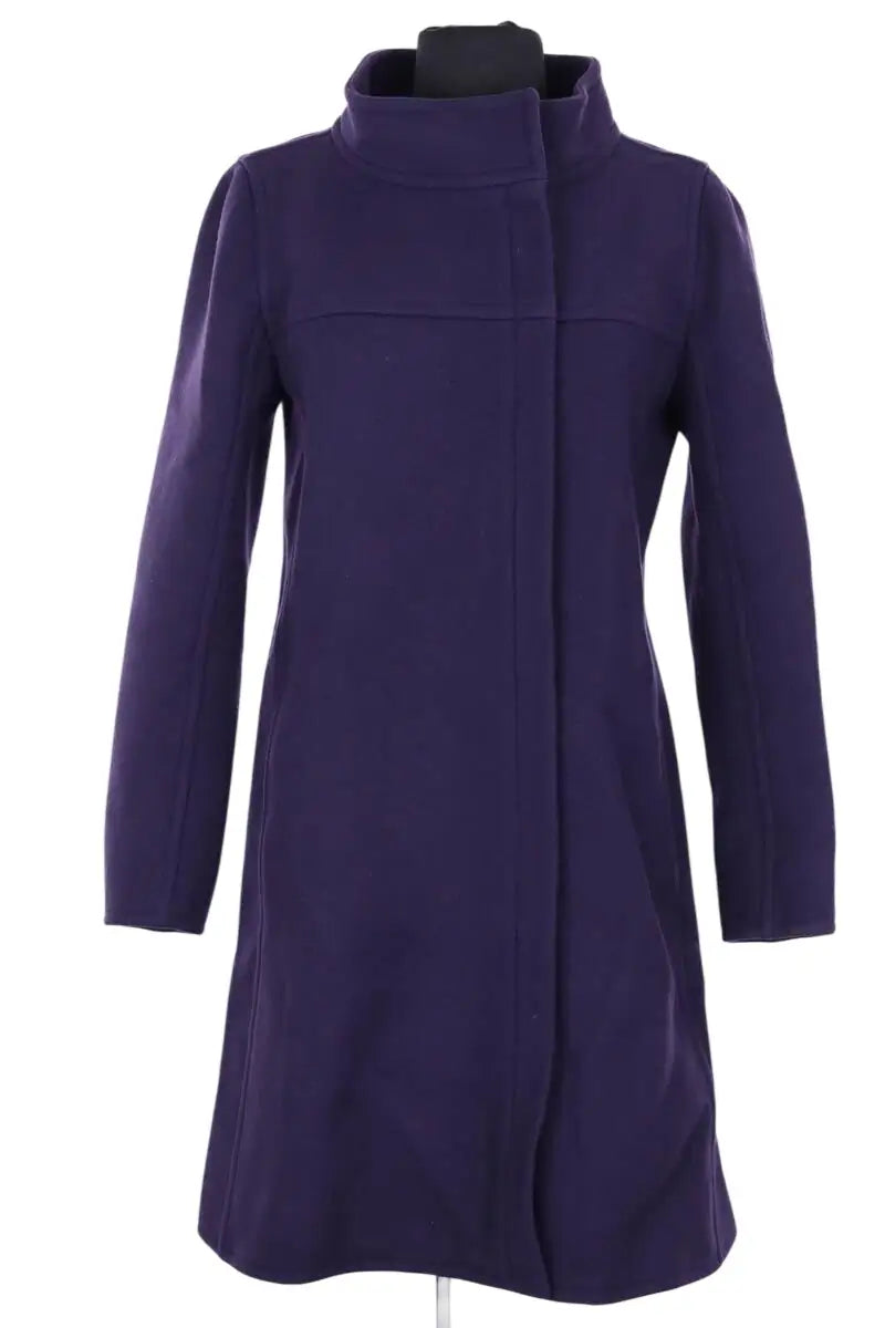 Manteau Courrèges Violet en Laine, taille M - Seconde Main