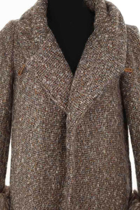 Manteau Diane Von Furstenberg Marron en Laine