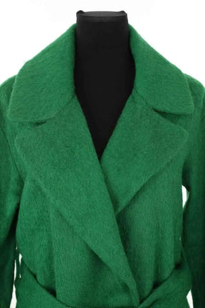 Manteau Diane Von Furstenberg Vert en Laine