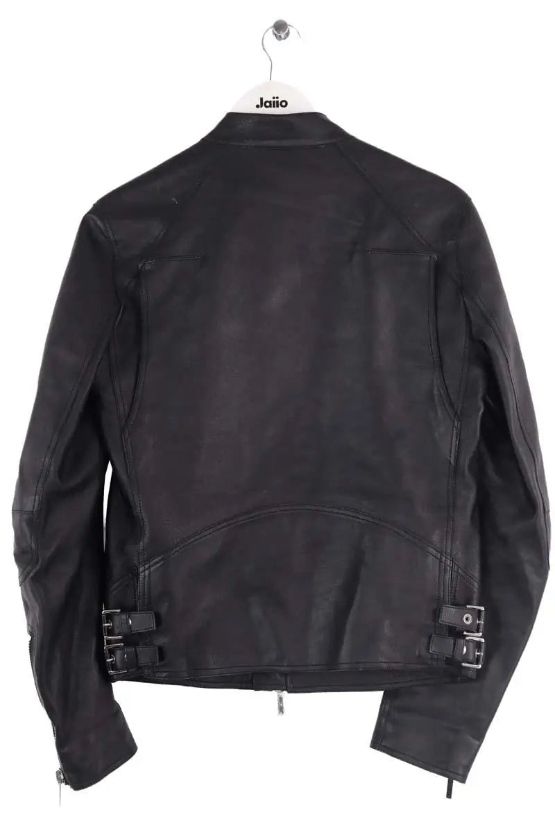 Manteau Dior Noir en Cuir