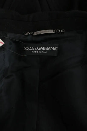 Manteau Dolce & Gabbana Noir en Laine