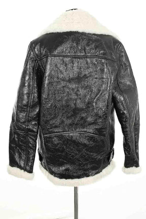 Manteau Each X Other Noir en Fourrure