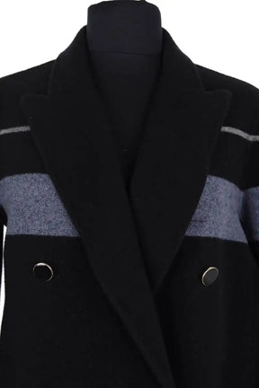 Manteau Emporio Armani Noir en Laine