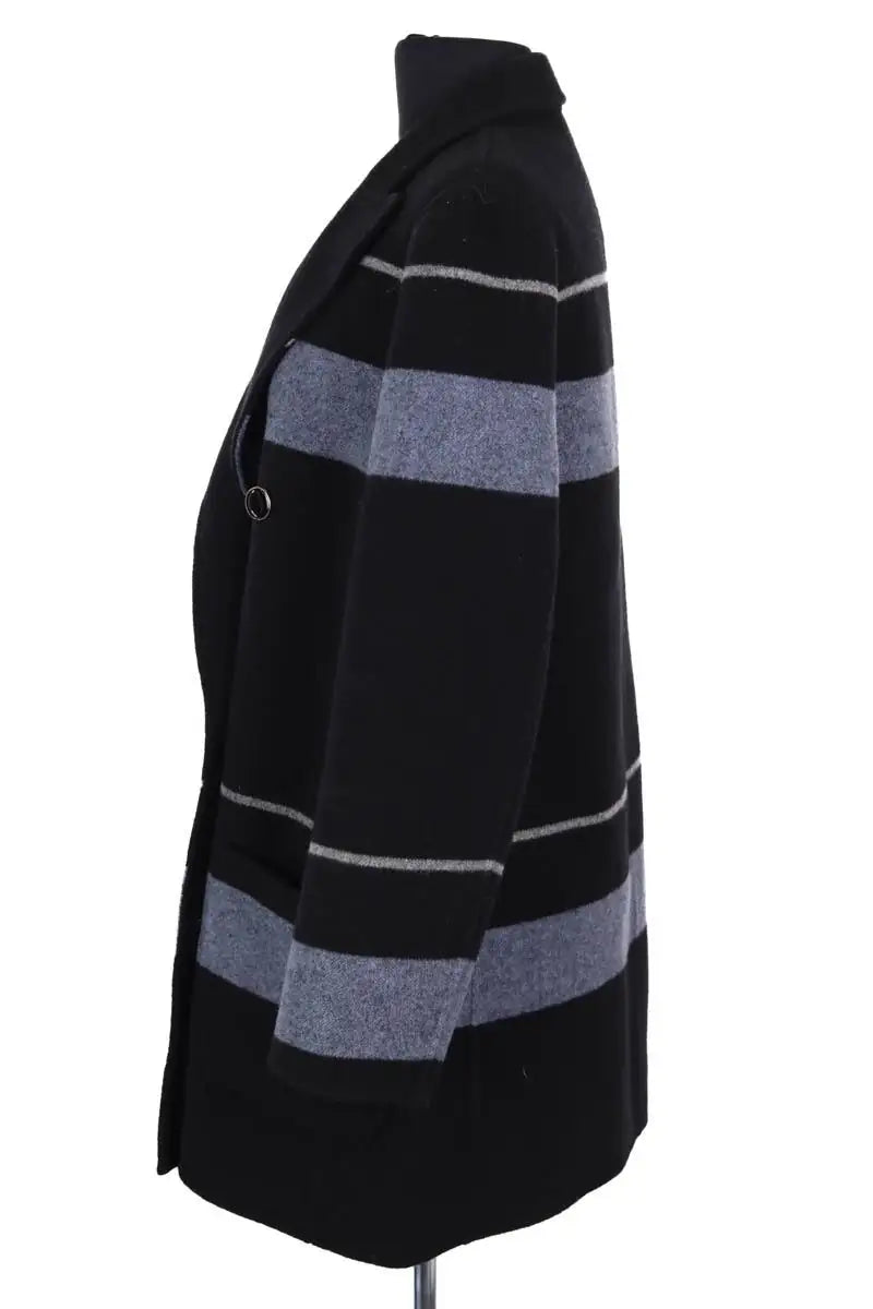 Manteau Emporio Armani Noir en Laine