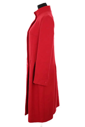 Manteau Emporio Armani Rouge en Laine