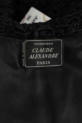 Manteau en astrakan Claude Alexandre Other Brand Noir en Fourrure