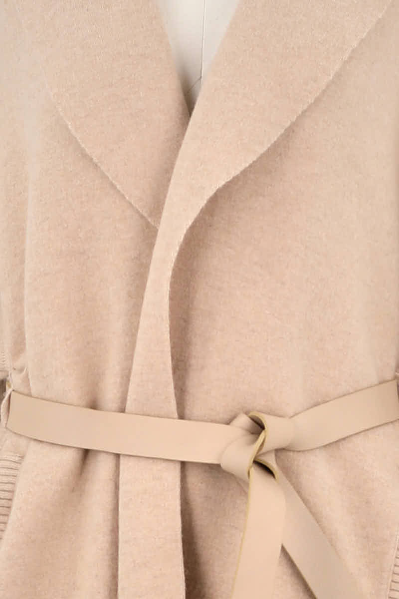Manteau Falconeri Beige en Cachemire