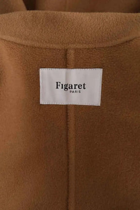 Manteau Figaret Camel en Laine