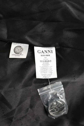 Manteau Ganni Noir en Laine