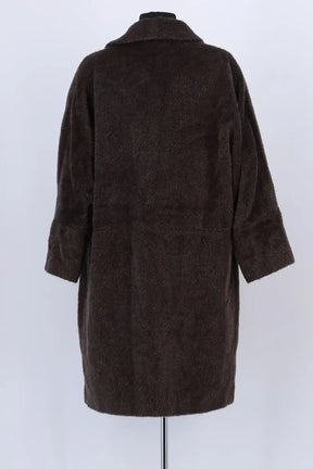 Manteau Georges Rech Marron en Laine