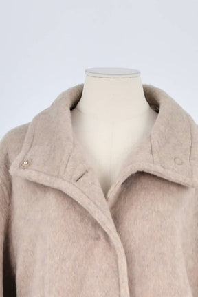 Manteau Gerard Darel Beige en Laine