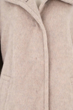 Manteau Gerard Darel Beige en Laine