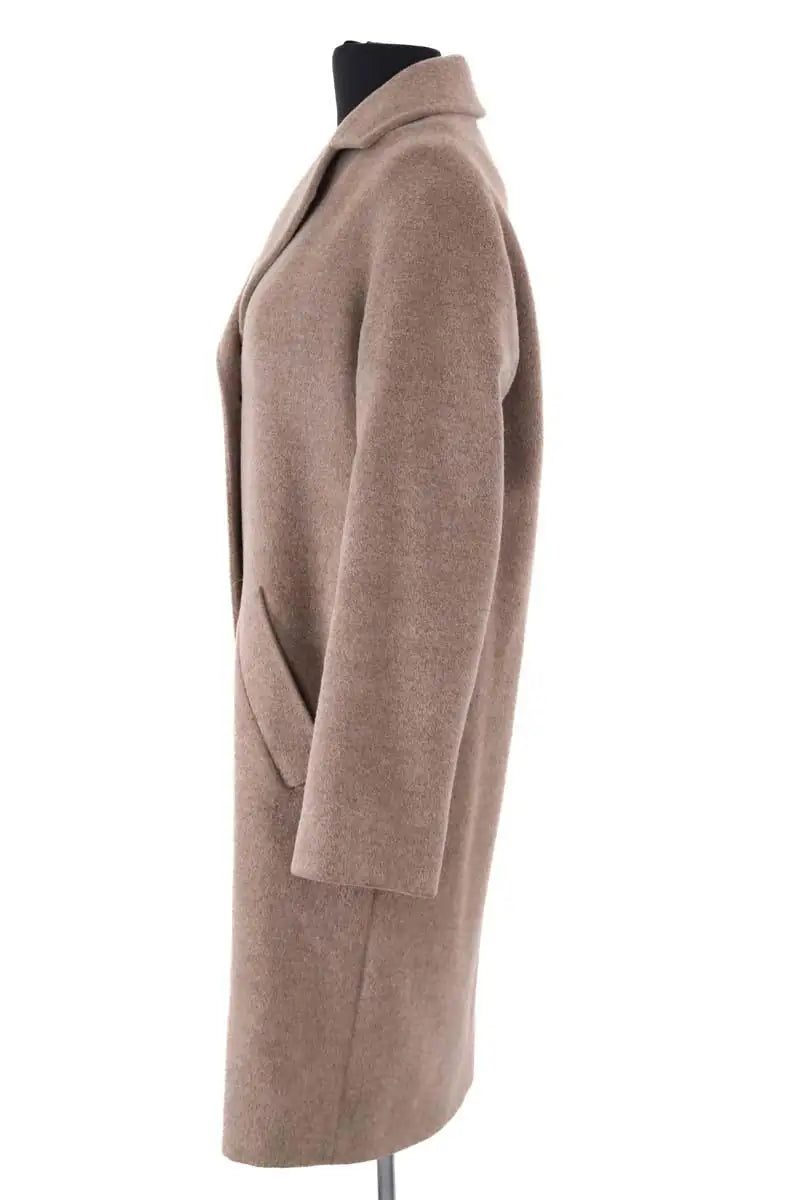 Manteau Gerard Darel Marron en Laine