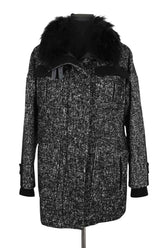 Manteau Gerard Darel Noir en Coton, taille S - Seconde Main