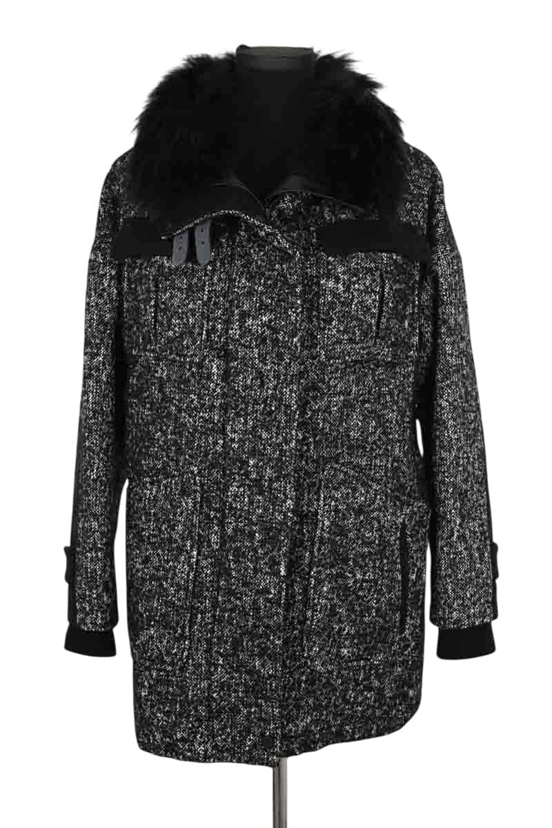 Manteau Gerard Darel Noir en Coton, taille S - Seconde Main