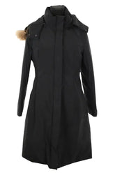 Manteau Gerard Darel Noir en Polyester, taille S - Seconde Main