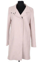 Manteau Gerard Darel Rose en Laine, taille M - Seconde Main
