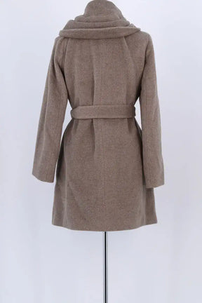 Manteau Gerard Darel Taupe en Laine