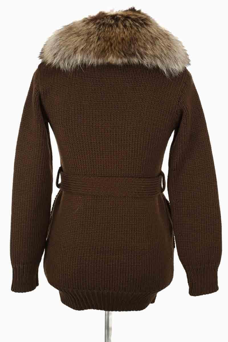Manteau Gucci Marron en Laine