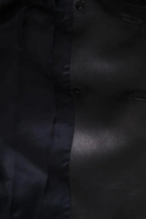 Manteau Gucci Noir en Cuir