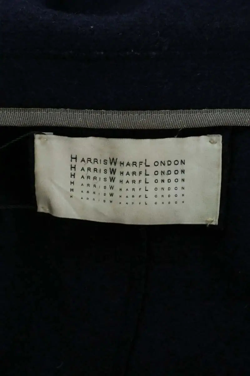 Manteau Harris Wharf London Marine en Laine
