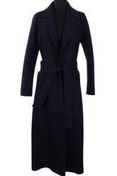 Manteau Harris Wharf London Marine en Laine, taille S - Seconde Main