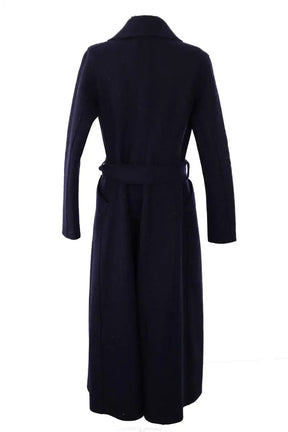 Manteau Harris Wharf London Marine en Laine