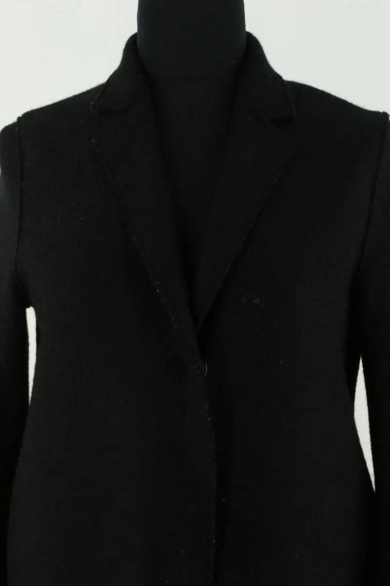 Manteau Harris Wharf London Noir en Laine