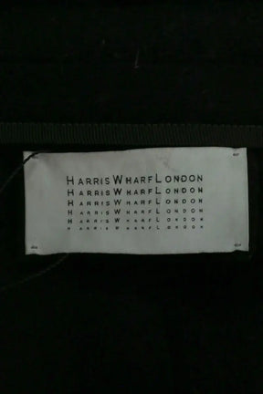 Manteau Harris Wharf London Noir en Laine