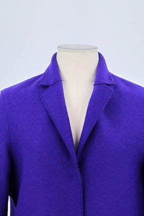 Manteau Harris Wharf London Violet en Laine