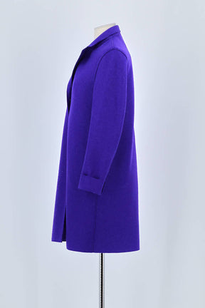 Manteau Harris Wharf London Violet en Laine