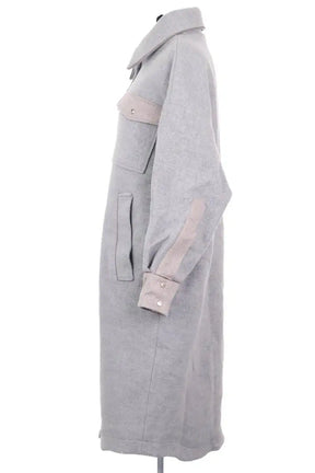 Manteau Heimstone Gris en Laine