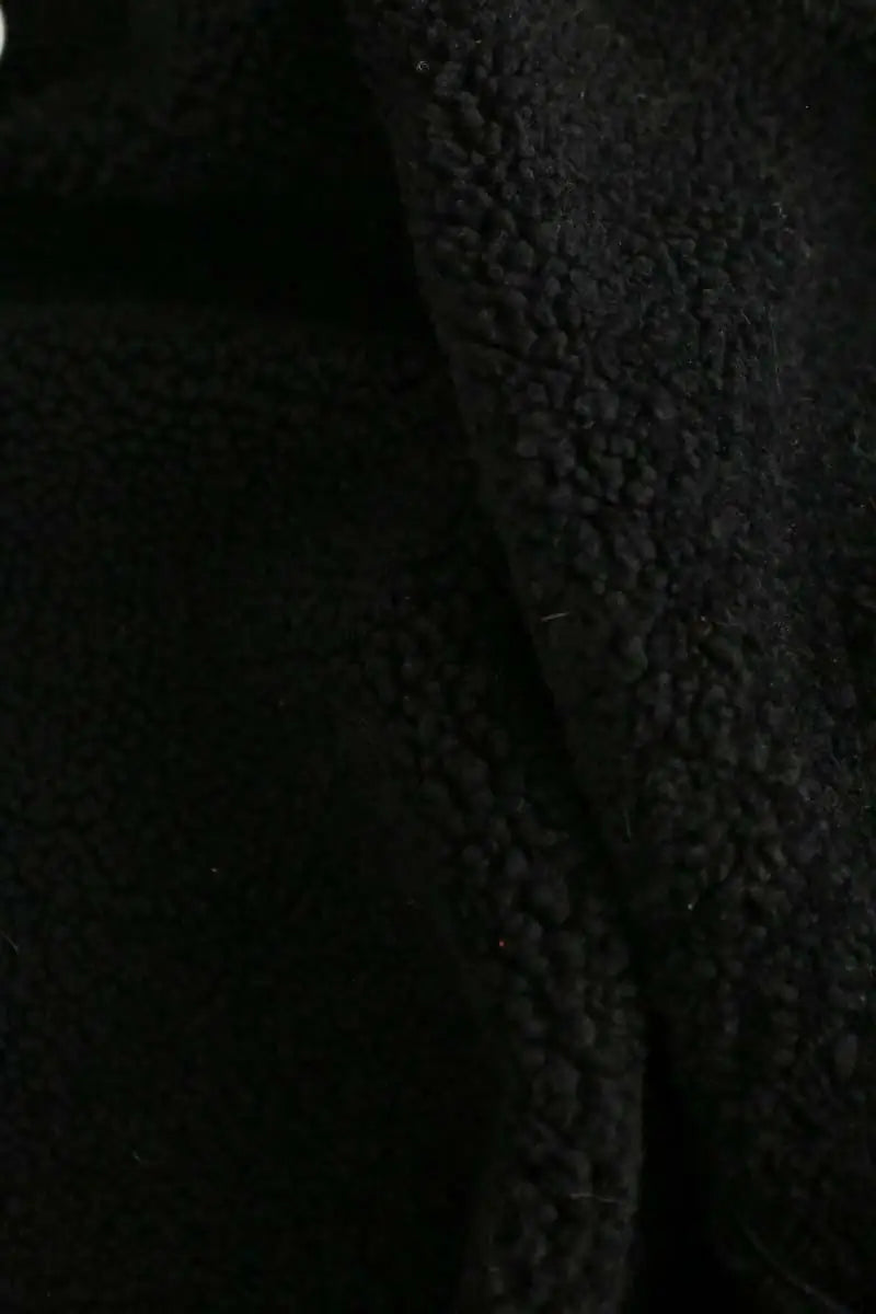 Manteau Heliot Emil Noir en Cuir