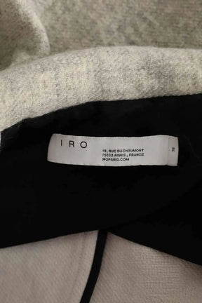 Manteau Iro Gris en Laine