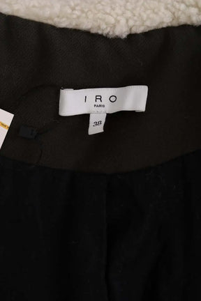 Manteau Iro Kaki en Synthétique
