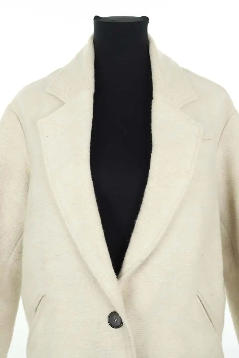 Manteau Isabel Marant Beige en Synthétique