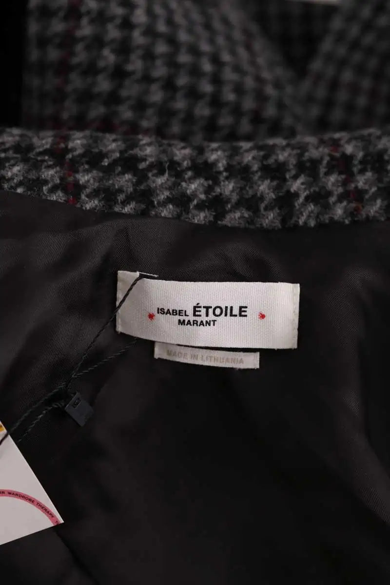 Manteau Isabel Marant Étoile Anthracite en Laine