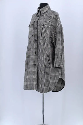 Manteau Isabel Marant Étoile Anthracite en Laine