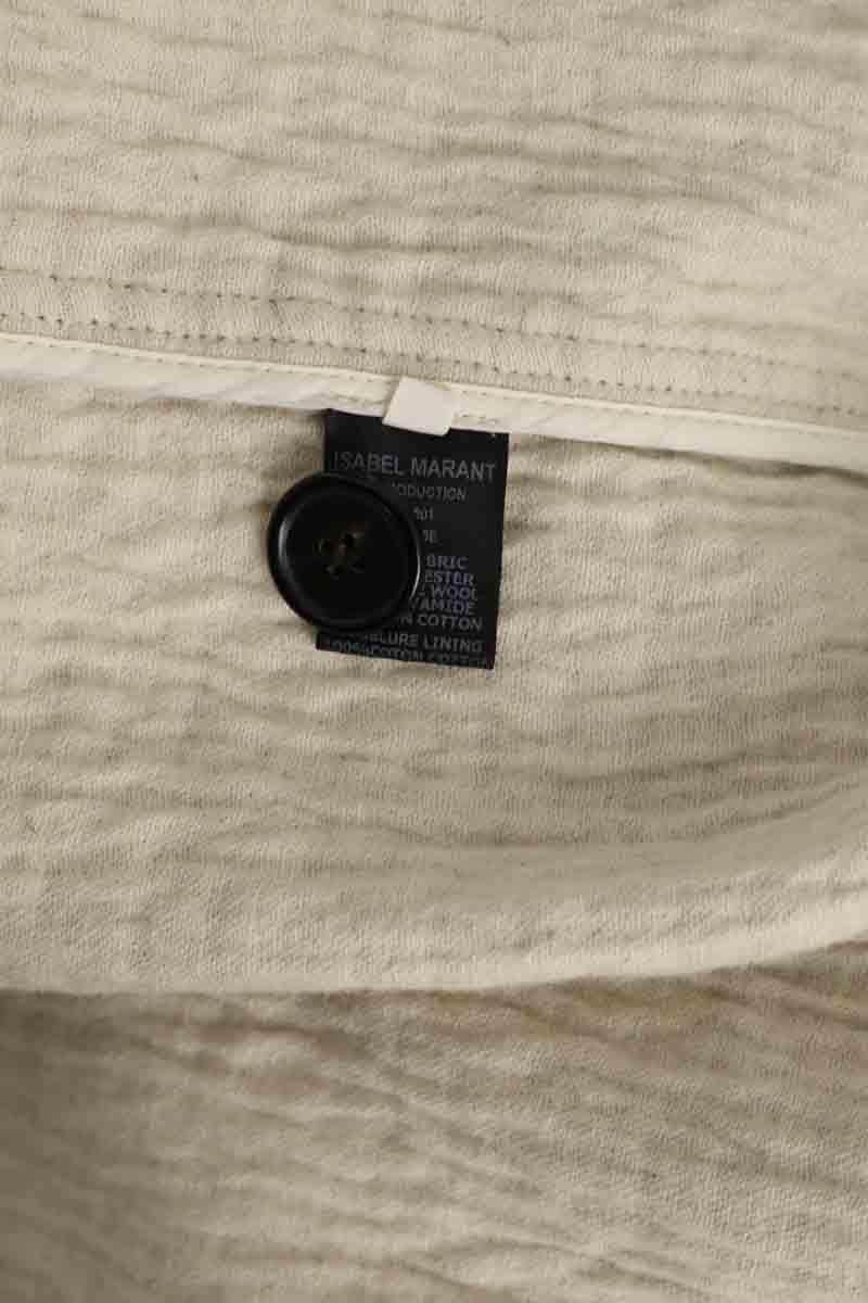 Manteau Isabel Marant Étoile Gris en Laine