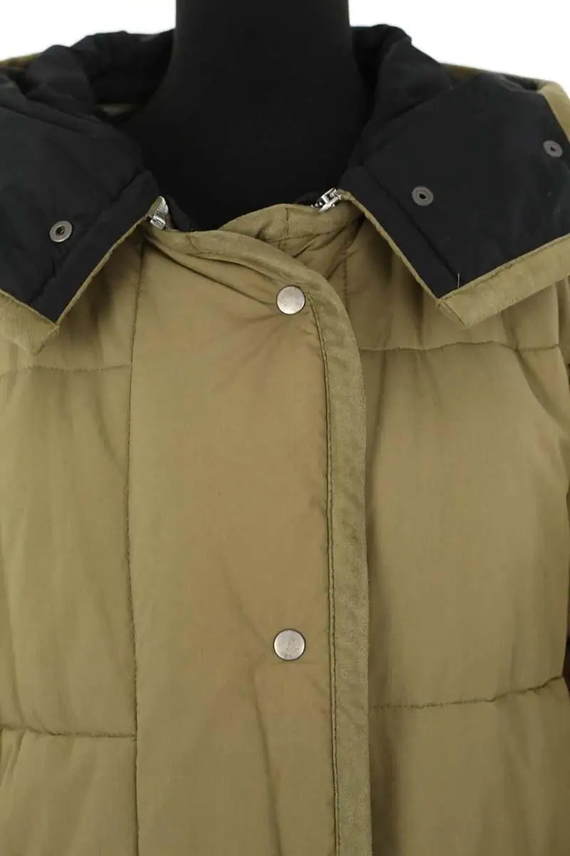 Manteau Isabel Marant Étoile Kaki en Coton