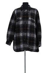 Manteau Isabel Marant Étoile Noir en Coton, taille XS - Seconde Main