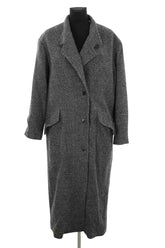 Manteau Isabel Marant Gris en Synthétique, taille M - Seconde Main
