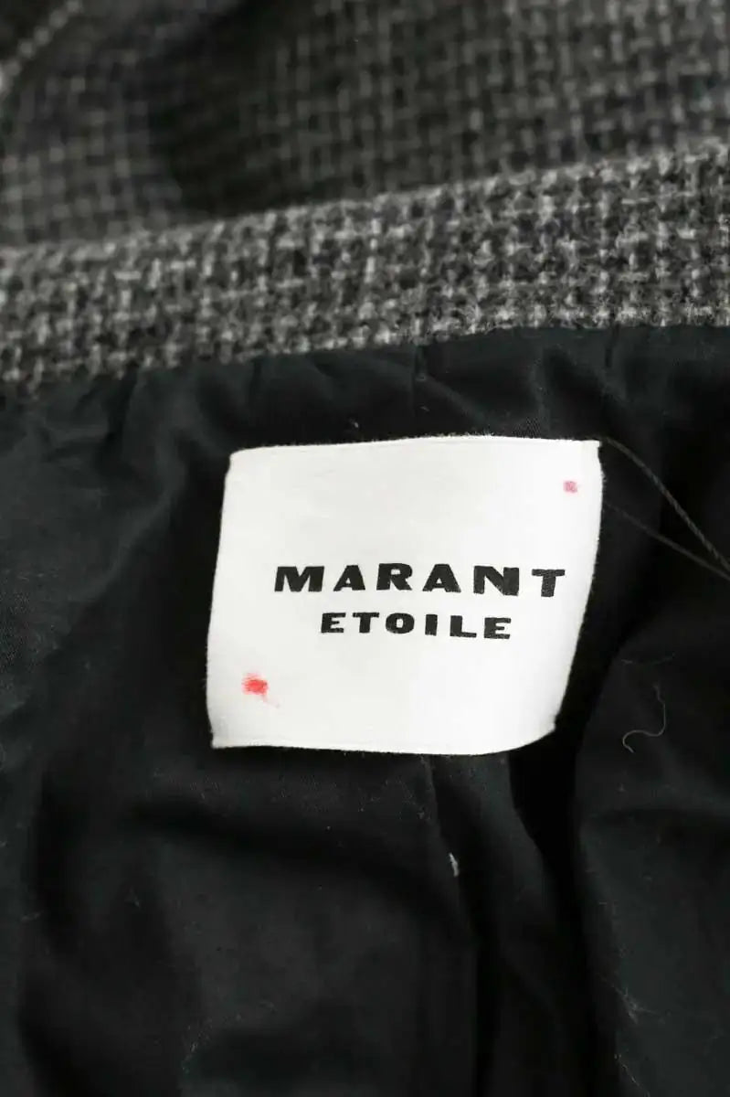 Manteau Isabel Marant Gris en Synthétique