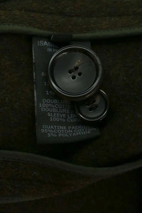 Manteau Isabel Marant Marron en Laine