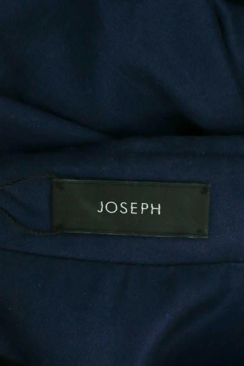 Manteau Joseph Bleu en Coton