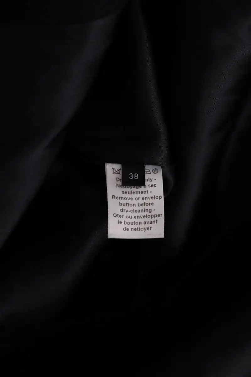 Manteau Joseph Noir en Laine