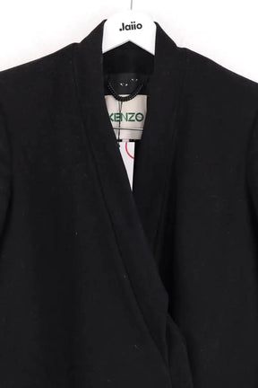 Manteau Kenzo Noir en Laine