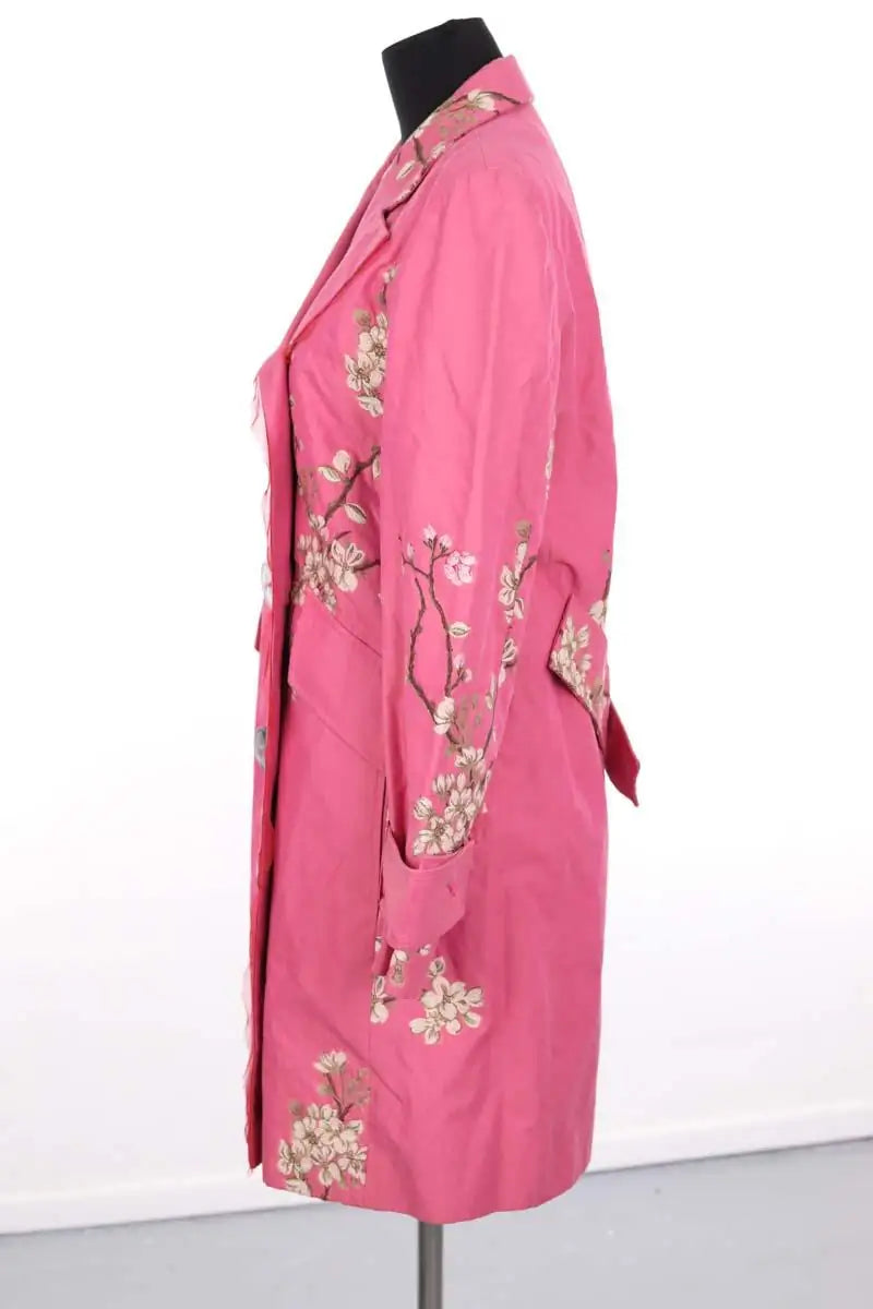 Manteau Kenzo Rose en Synthétique