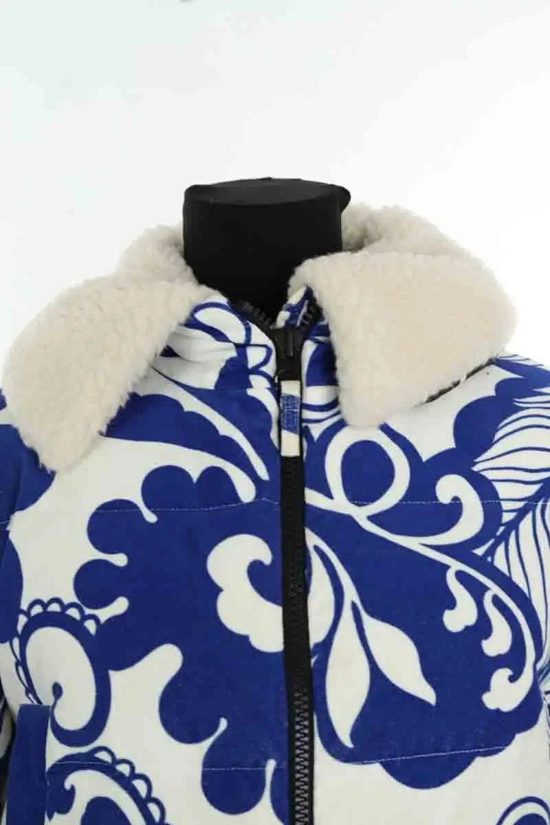 Manteau La DoubleJ Bleu en Coton