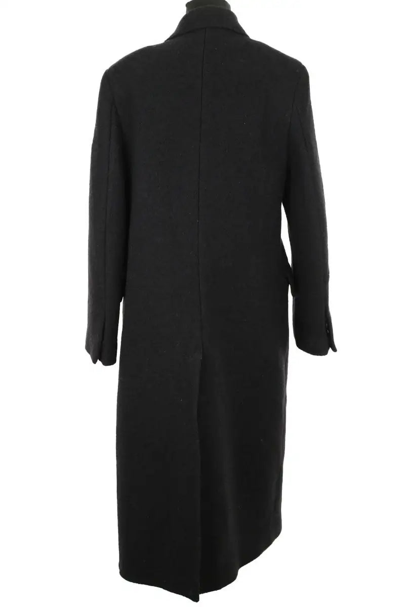 Manteau Lacoste Noir en Laine
